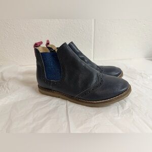 Mini Boden Girls Leather Chelsea Boots size Eu 32/US 13.5